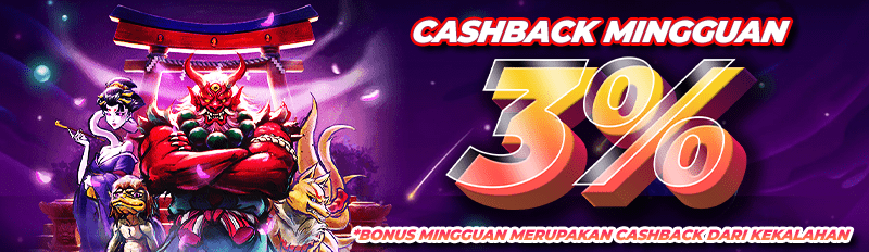 Promo Cashback Mingguan